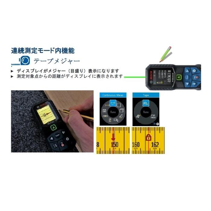 BOSCH（ボッシュ） GLM50-27CG レーザー距離計 グリーンレーザー使用 