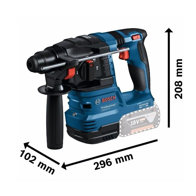 BOSCH（ボッシュ） GBH18V-22 セット (バッテリ2個・充電器・ケース付 