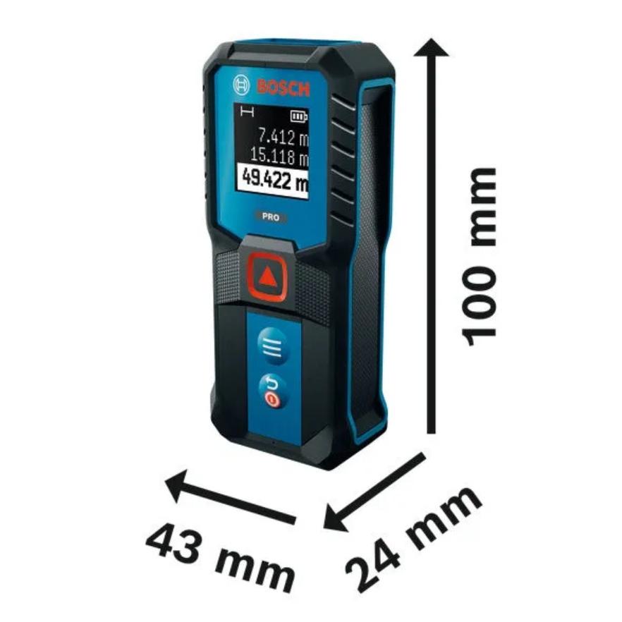 BOSCH（ボッシュ） GLM50-21 (乾電池別売) レーザー距離計 測定範囲(m