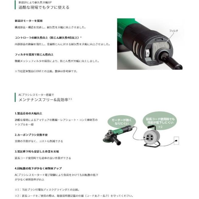 HiKOKI ハイコーキ G15YE3(100V) スライドスイッチ 150mm HiKOKI ハイコーキ G15YE3(100V) スライドスイッチ 150mm