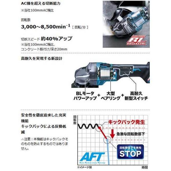 マキタ（makita） GA017GRMX (バッテリ2個・充電器・ケース付） 充電式