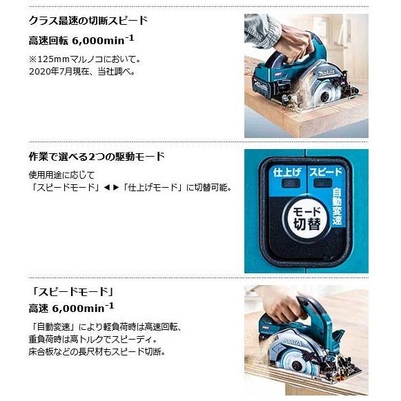 マキタ HS005GZB 黒 (本体のみ+チップソー付) (バッテリ・充電器 マキタ HS005GZB 黒 (本体のみ+チップソー付) (バッテリ・充電器