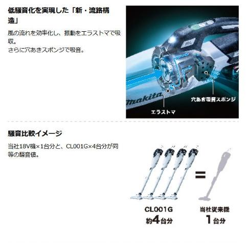 マキタ（makita） CL001GZO (本体のみ)(電池・充電器別売) オリーブ 