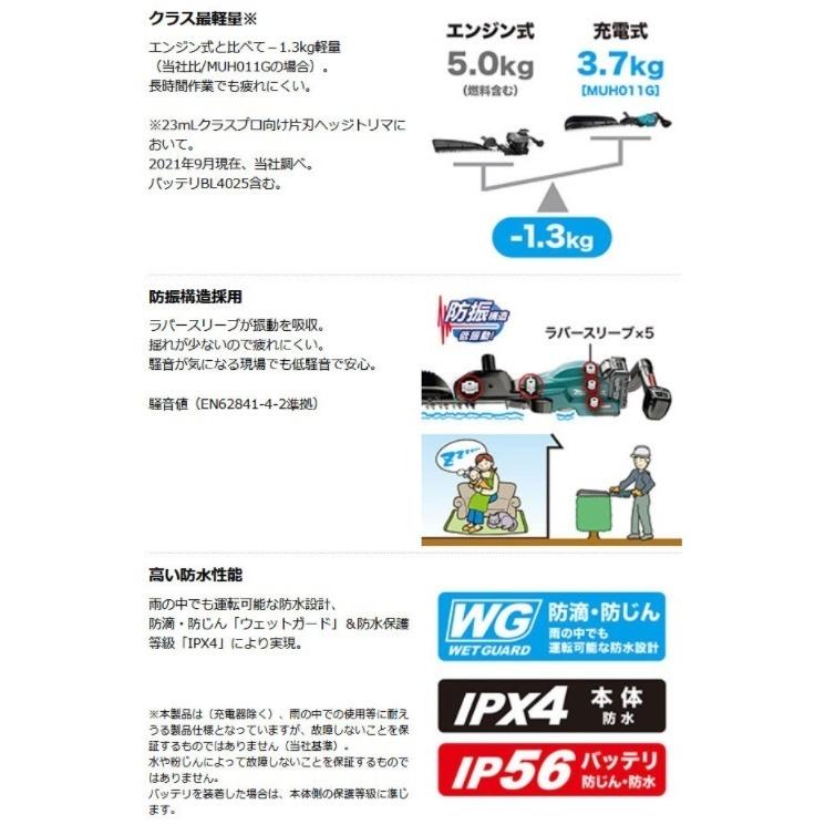 マキタ マキタ MUH012GZ(本体のみ)(バッテリ・充電器、別売 マキタ マキタ MUH012GZ(本体のみ)(バッテリ・充電器、別売