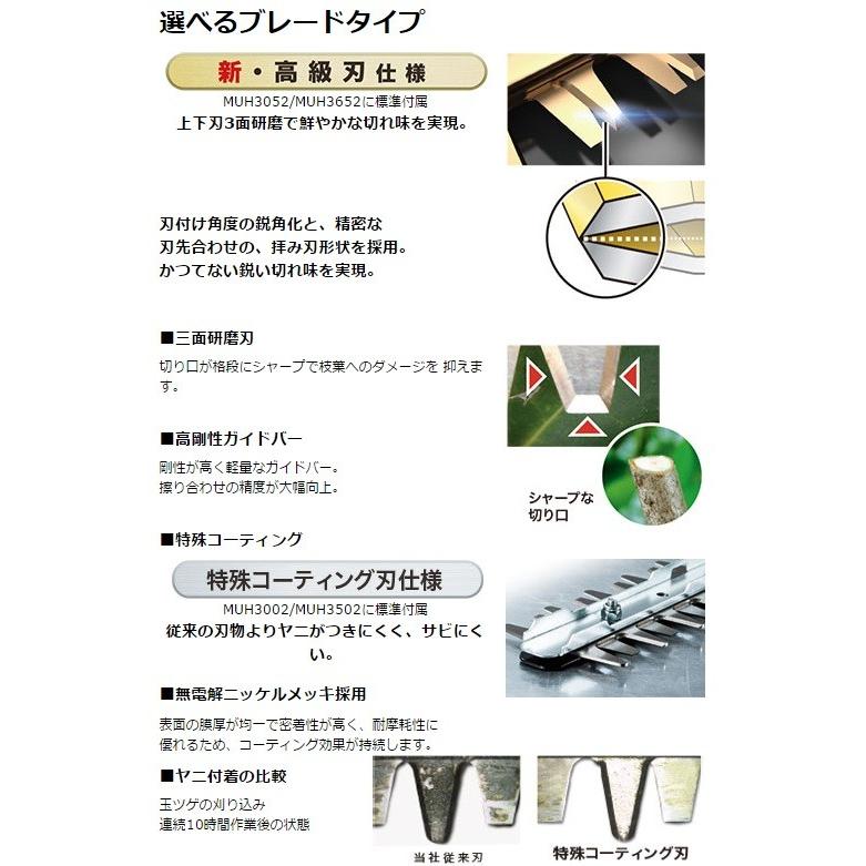 マキタ（makita） 100V 生垣バリカン MUH3502 刈込み幅350mm 上下刃