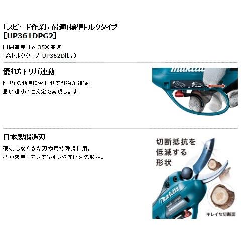 マキタ（makita） UP362DZ 充電式せん定ハサミ 本体のみ(充電器