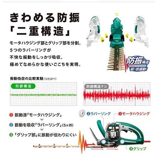 マキタ 生垣バリカン MUH4602 刈込幅460mm  特殊コーティング刃｜e-tool-shopping｜04