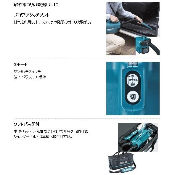 マキタ（makita） 充電式クリーナー 本体のみ CL121DZ (バッテリ・充電