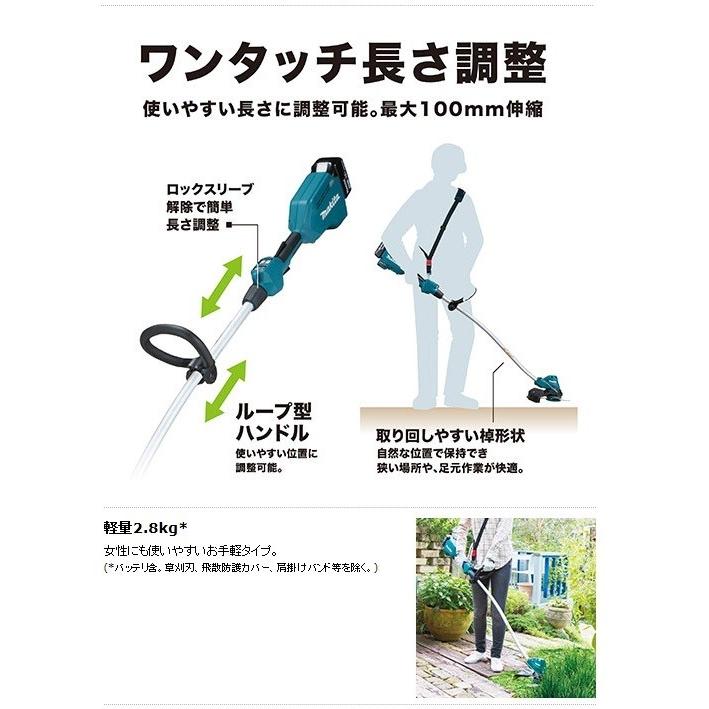 マキタ　充電式草刈機　MUR189DZ　本体のみ　(バッテリー・充電器別売)　18V　樹脂刃