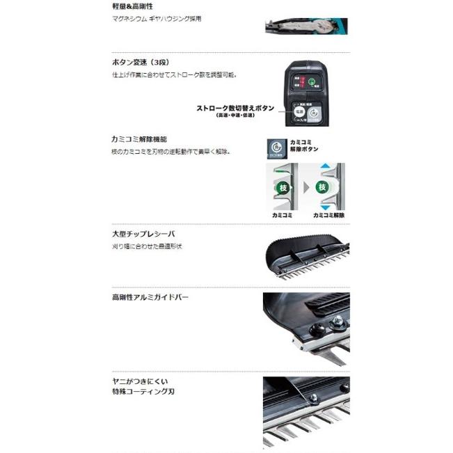 マキタ（makita） MUH503SDGX セット(バッテリ2個・充電器付) 充電式