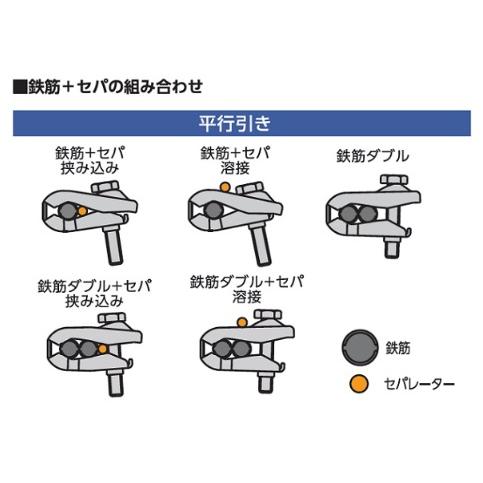国元商会 KS ネオガッツ (100個入り) 1ケース セパ 鉄筋 溶接 金物 