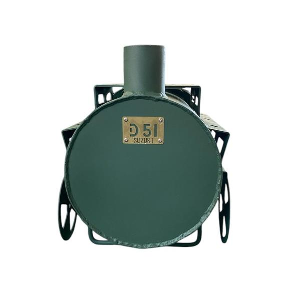 鈴木工業 D-51 ロクマル ミリタリーカーキ 薪ストーブ 廃材ストーブ 