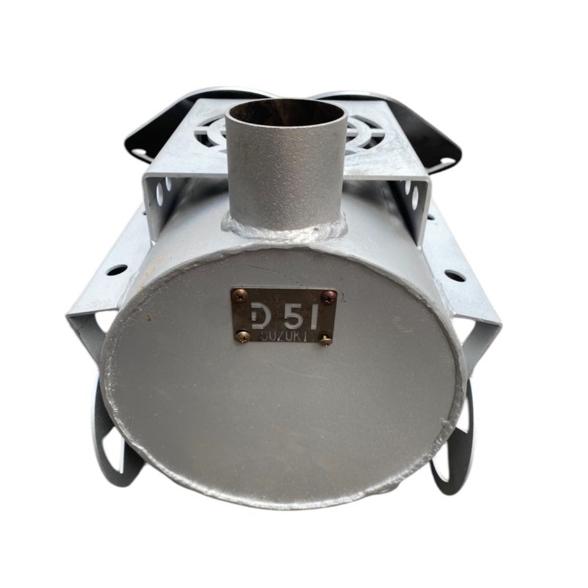 鈴木工業 D-51 ロクマル シルバー 薪ストーブ 廃材ストーブ 焼却炉 D