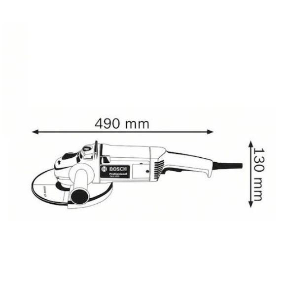BOSCH（ボッシュ） GWS20-180 180mm ディスクグラインダー : e-tool