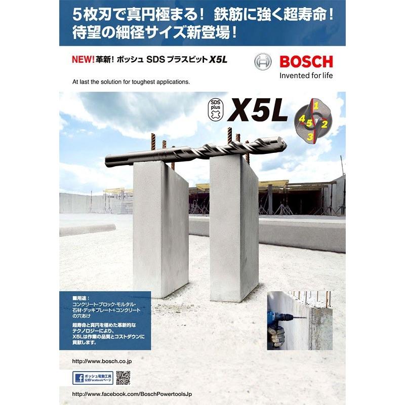 ボッシュ(BOSCH) SDSプラスビット X5L125165 12.5×165 416-6248