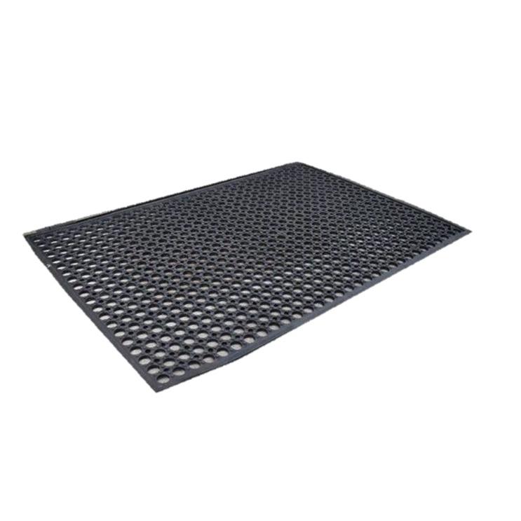 シンセイ 有孔ラバーマット 900mmx600mmx12mm 重量3.1kg 玄関マット