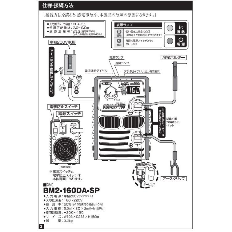 日動工業 日動工業(NICHIDO) 単相200V専用 デジタルインバーター 日動工業 日動工業(NICHIDO) 単相200V専用 デジタルインバーター