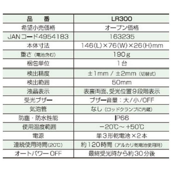 ムラテックKDS ソキア 自動整準レベルプレーナー用受光器 LR300 ムラテックKDS ソキア 自動整準レベルプレーナー用受光器 LR300