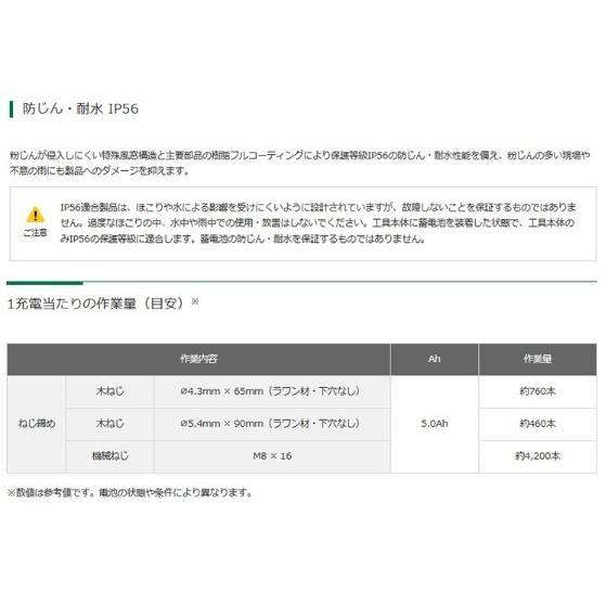 HiKOKI ハイコーキ WH18DC(NNB) 黒 (本体のみ) (バッテリ・充電 HiKOKI ハイコーキ WH18DC(NNB) 黒 (本体のみ) (バッテリ・充電