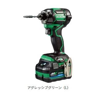 HiKOKI（ハイコーキ） WH36DC(2XPSZ) アグレッシブグリーン (バッテリ2 