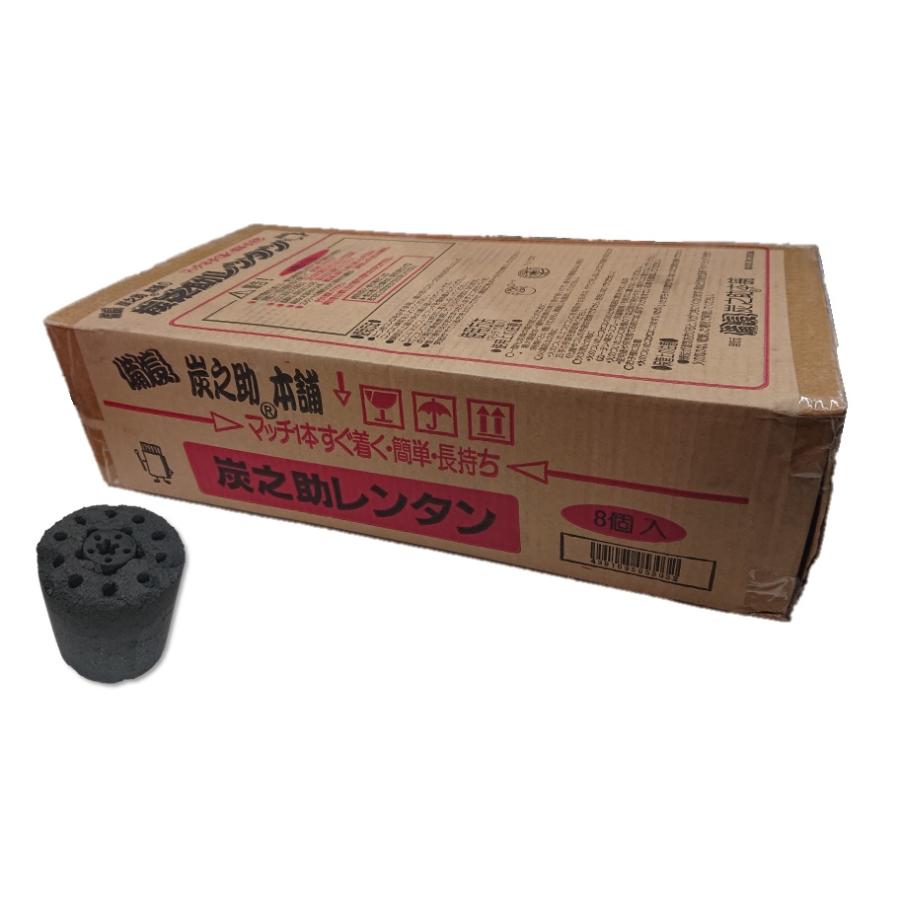 練炭【れんたん】バーベキュー用 円筒形黒炭 8個セット 練炭 4号 (8個入り) ワンマッチ レンタン うなぎ バーベキュー