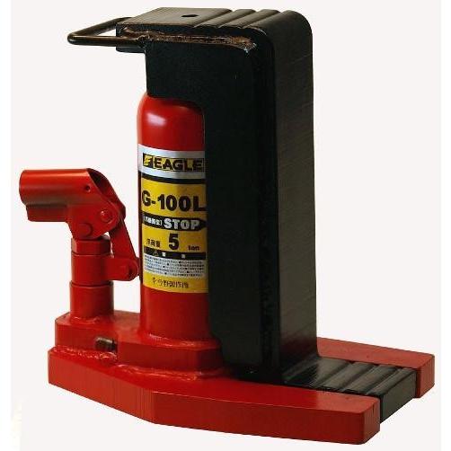 イーグル 油圧 爪つきジャッキ ロングタイプ G-100L : e-tool