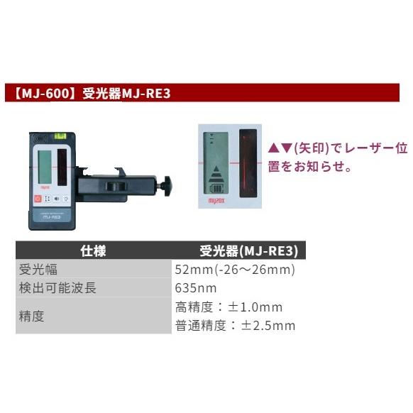 マイゾックス MJ-600 (本体+受光器MJ-RE3+ロッドクランプ+ケース マイゾックス MJ-600 (本体+受光器MJ-RE3+ロッドクランプ+ケース