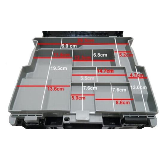マキタ（makita） インパクトドライバ用ケースのみ 黒 小物入れ収納付