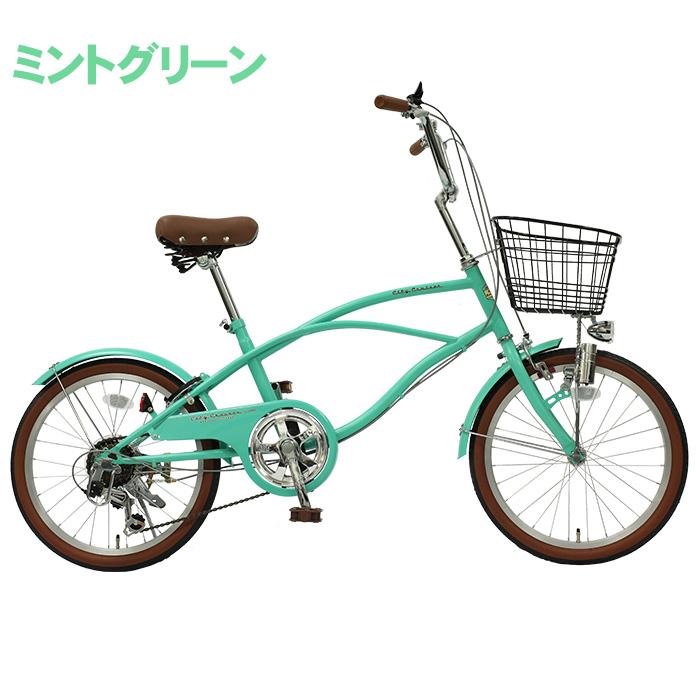 TOPONE（トップワン） 20インチ 小径車 CC206-V ビーチクルーザー カゴ