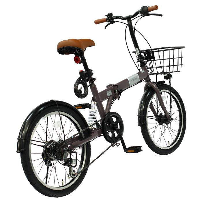 20折りたたみ 自転車 20インチ シマノ 6段変速　カゴ鍵 折りたたみ自転車 20インチ カゴ付き シマノ 6段変速 フロント