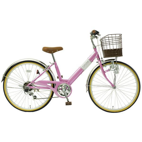 TOPONE 子供用自転車 24インチ キッズバイク 幼児用自転車 低床