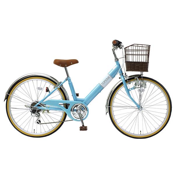 TOPONE 子供用自転車 24インチ キッズバイク 幼児用自転車 低床
