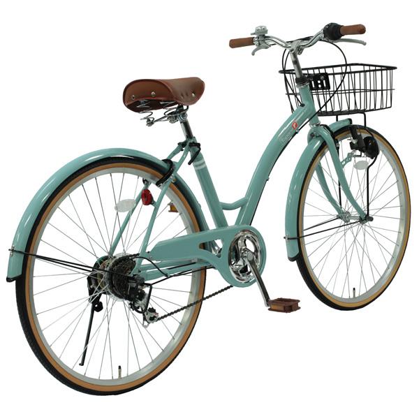 TOPONE 自転車シティサイクル 26インチ ママチャリ シマノ6段