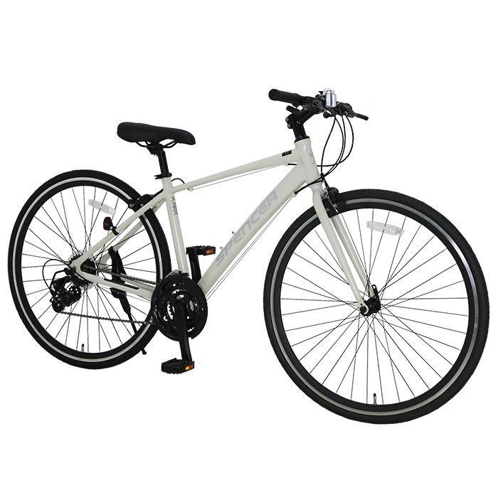 TOPONE 700c クロスバイク アルミ 自転車 シマノ製変速21段