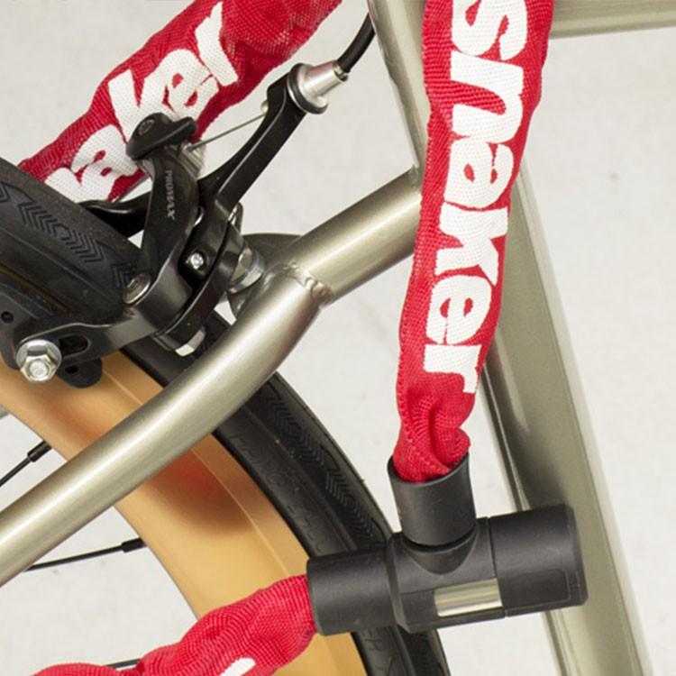 自転車 鍵 自転車 ロック 直径6ｍｍチェーンリング　全長900mm　6*900mm　チェーンロック　TP-CLK06-900-　自転車に同梱可能　 |  | 06
