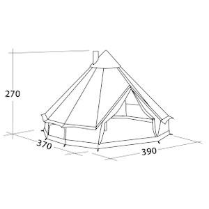 アウトドア テント/タープ ローベンス クロンダイク / ROBENS Klondike 6人用 ワンポール テント 