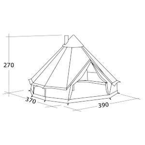 【2.100円OFFクーポンあり4/30ま で】ローベンス クロンダイク  / ROBENS Klondike 6人用 ワンポール テント 130189｜e-tradeltd｜02