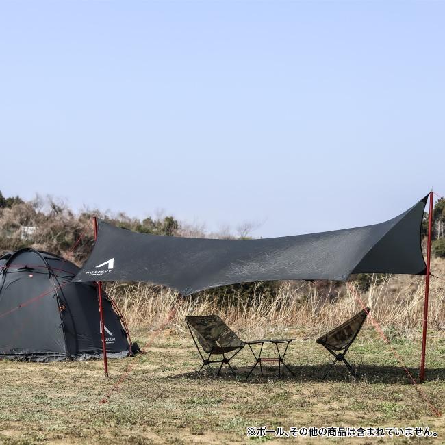 NORTENT Helleren Tarp /ノルテント ヘレレン タープ ストーングレー【国内正規品】｜e-tradeltd｜03