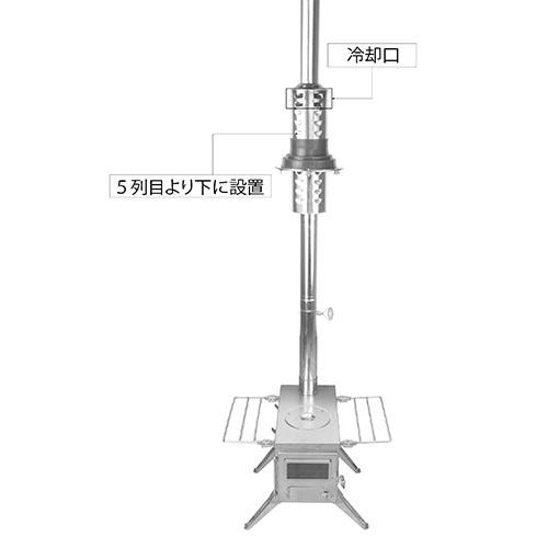 Winnerwell/ウィンナーウェル 薪ストーブ 【Lサイズ専用】 フラッシングキットLサイズ 【日本正規品】｜e-tradeltd｜02