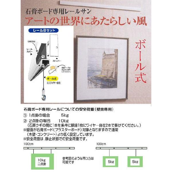 額吊レール 石膏ボード専用額吊ピクチャーレール ボール式ミニワイヤー自在 ｂセット30ｃｍ Wrs 30ｂ 額縁掛け 書道セット 筆墨硯紙ユニカ 通販 Yahoo ショッピング