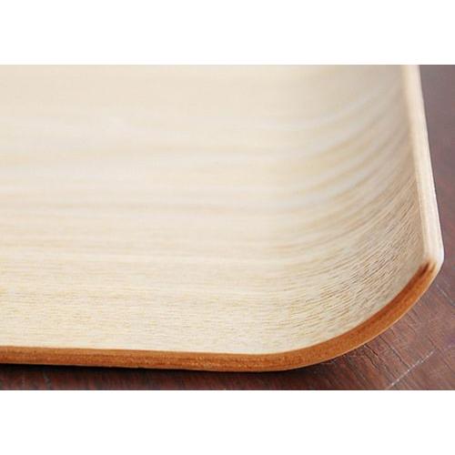 木製トレー　ノンスリップ　カーブ　トレイ　ウィロー　45140 |  | 02