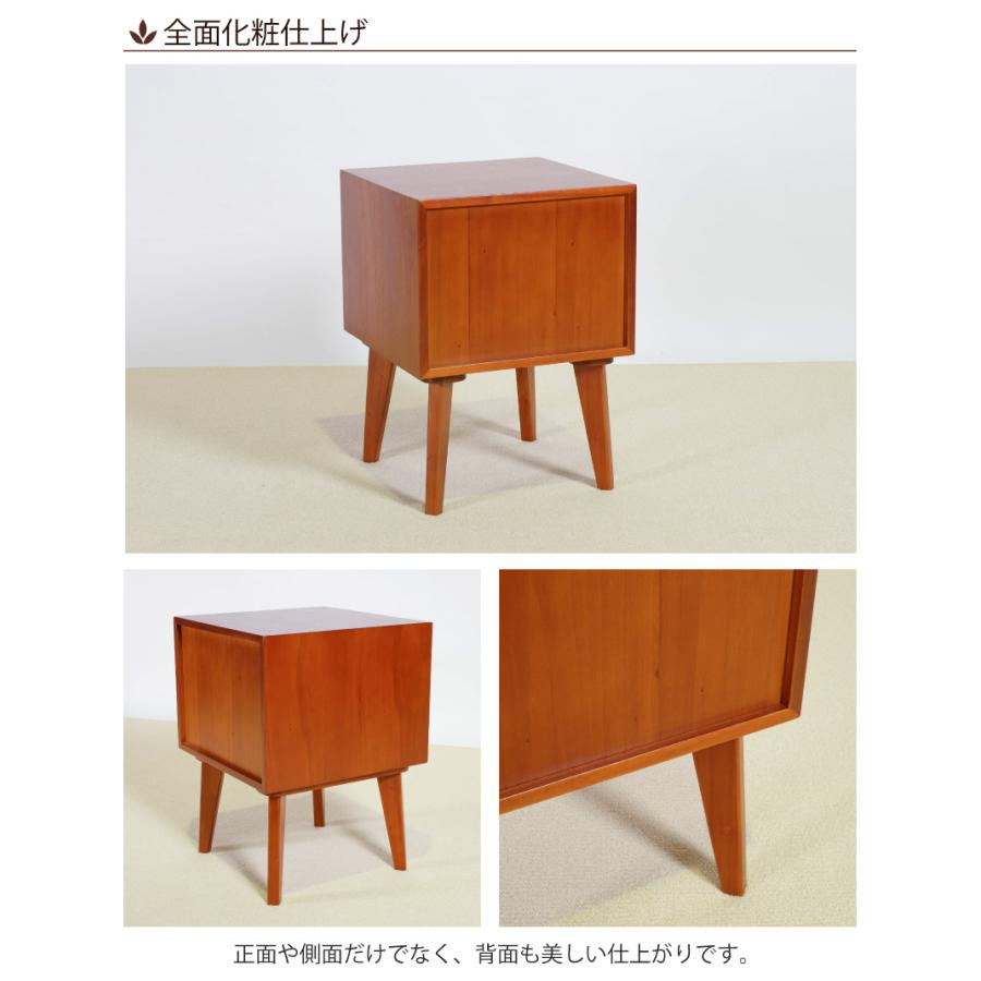 サイドテーブル 幅40cm 幅40×奥行40×高さ55cm ベッド チェスト