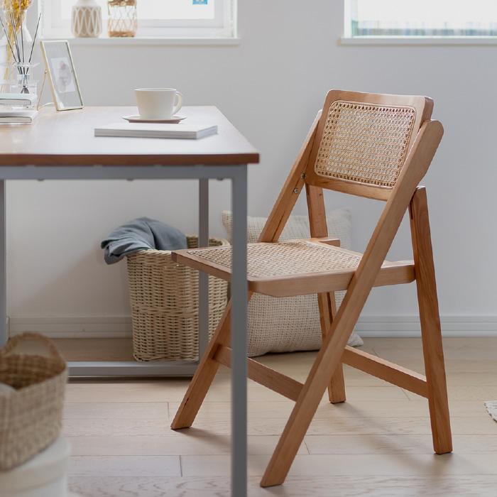 E】良質 ラタンチェア