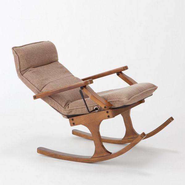 高座椅子 ロッキングしてリクライニング | 