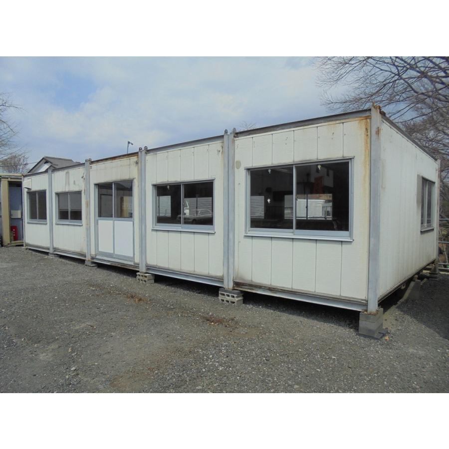 ユニットハウス 中古 ナガワ製 ５６型 ５連棟平屋 未整備商品 Y19 03 005 E Unitbox ヤフー店 通販 Yahoo ショッピング
