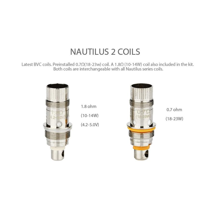 Aspire Nautilus 2 Tank 送料無料ノーチラス2｜e-vapejp｜04