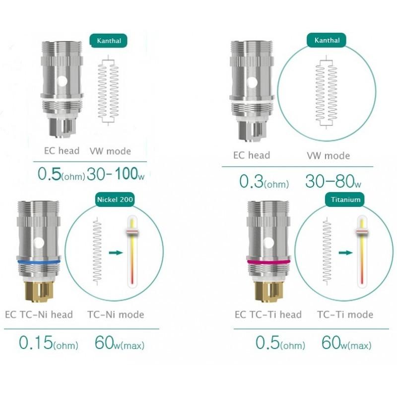 Eleaf Melo Ijust 2  Melo3 AspireAtlantisTriton EC TC HEAD コイル  iStick Pico Mega ピコ送料無料 | Eleaf | 02