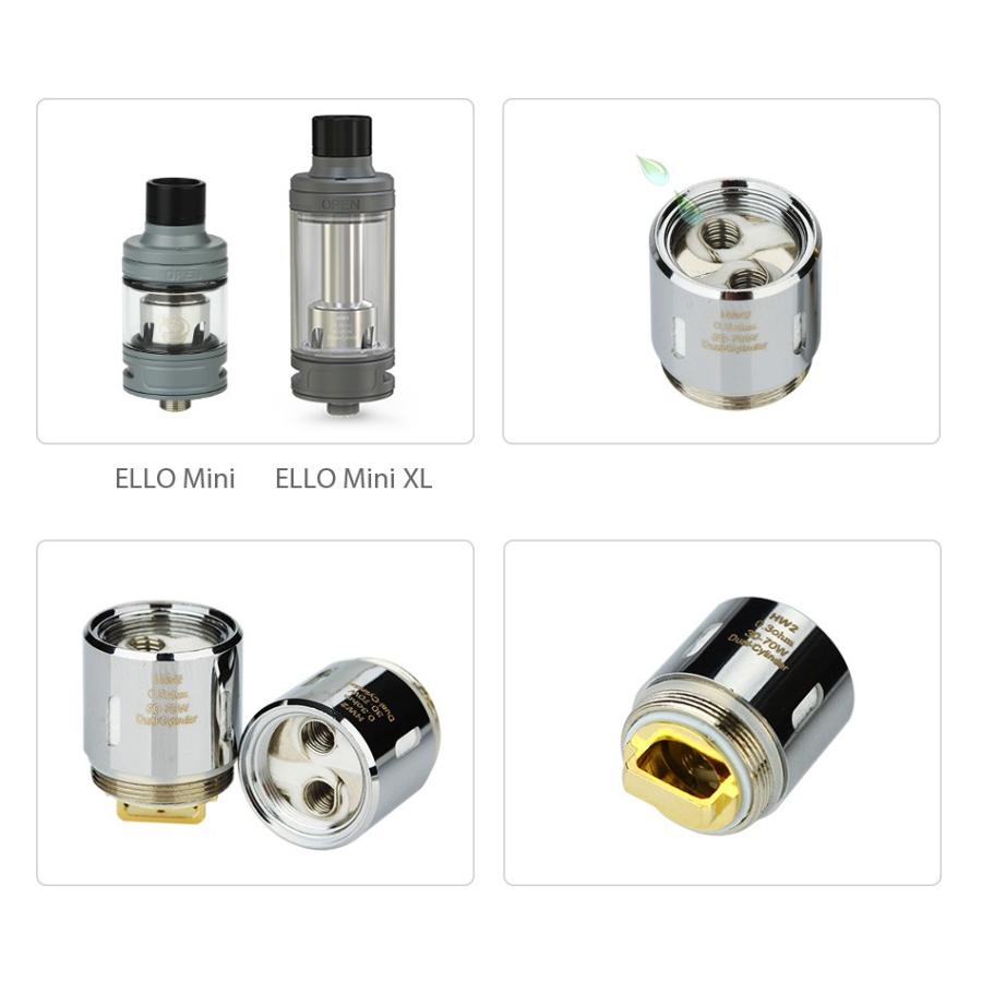 新型iStick Pico 21700&25 ELLO交換コイルEleaf HW 5個セット送料無料｜e-vapejp｜04