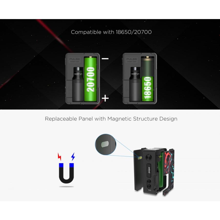 Vandyvape Pulse Bf 80w Box Modスコンカーパルスbf80w テクニカルスコンカー Pulsebf80wboxmod E Vapejp 通販 Yahoo ショッピング