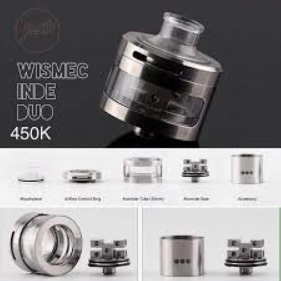 WISMEC WISMEC INDE DUO RDA Atomizer 送料無料 : e-vapejp - 通販 - Yahoo!ショッピング